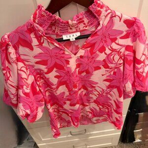 THML Pink Floral Top